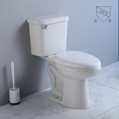 Toalete de duas partes padrão americano com o 10-Inch Áspero-no nivelamento do sifão