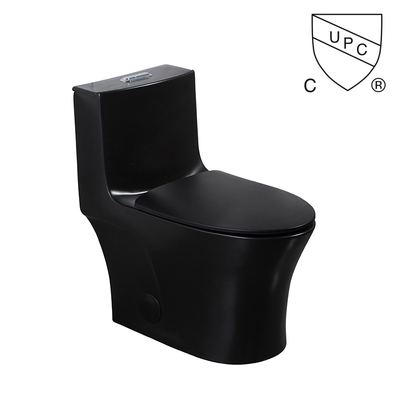 Os toaletes Matte Black dos banheiros de Iapmo toalete nivelado duplo de 1 parte prolongaram Siphonic cerâmico