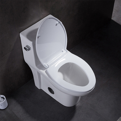 Um resplendor de 1,28 galões toalete da altura do conforto de 1 parte para o indivíduo idoso