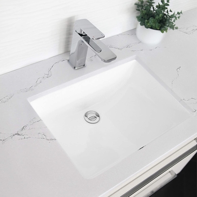 Manchas Ada Bathroom Sink resistente 17&quot; dissipador retangular 500mm do banheiro de Undermount