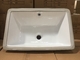 Retidão cerâmica de Ada Bathroom Sink Overflow Proof 2mm da construção