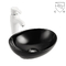 Bacia de lavagem cerâmica oval lustrosa e elegante de Art Bathroom Sink Counter Top