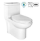O fim nivelado de Ada One Piece Toilet Single Siphonic acoplou mercadorias sanitários