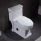 Um toalete compacto da parte com toalete 1pc padrão americano do mapa 1000 nivelados laterais
