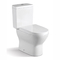 Botão nivelado superior do toalete redondo de duas partes nivelado duplo para banheiros pequenos