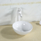 Círculo de superfície de alto brilho superior contrário Não-poroso da bacia de lavagem da tabela do dissipador do banheiro