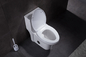 Toalete padrão americano da parte de Cosette Dual Flush Elongated One no branco Gpf 1,28