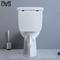 Toalete padrão americano ocidental de duas partes do círculo da altura do conforto da bacia de toalete