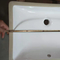 Liso de Ada Compliant Commercial Bathroom Sinks Undermount da porcelana lustrado